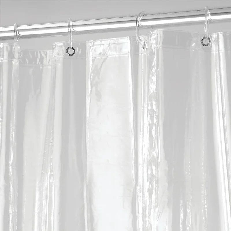 iDesign Vinyl Shower Liner in Clear