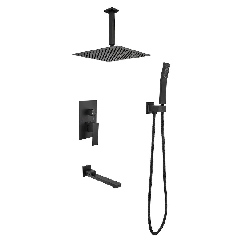 16" Shower Head System Ceiling Mounted Shower