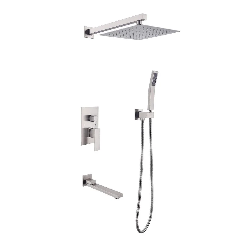 16" Shower Head Systems Wall Mounted Shower