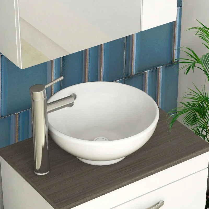 16"x16" High Quality Modern Designed Ceramic basin Single Bowl Hand Wash Bathroom Basin Sink