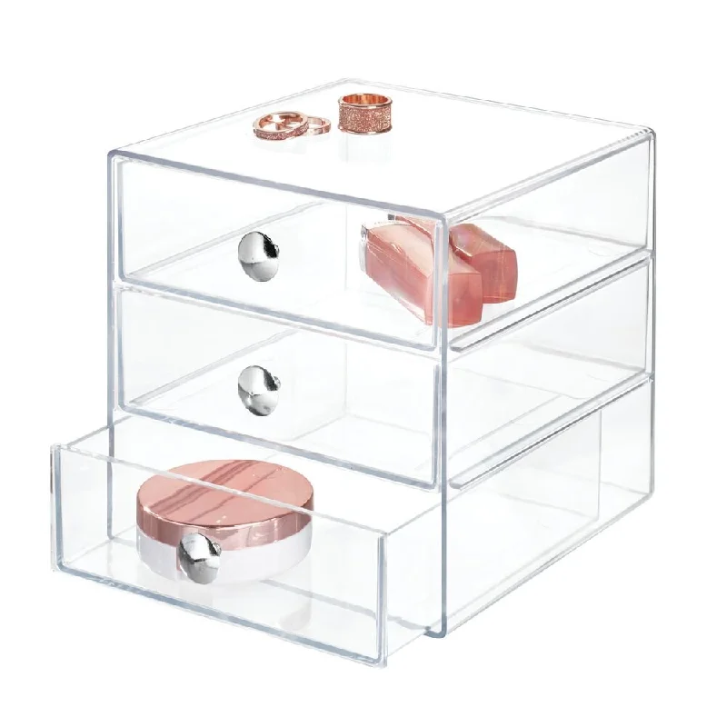 iDesign Drawers - Original 3 Drawer in Clear