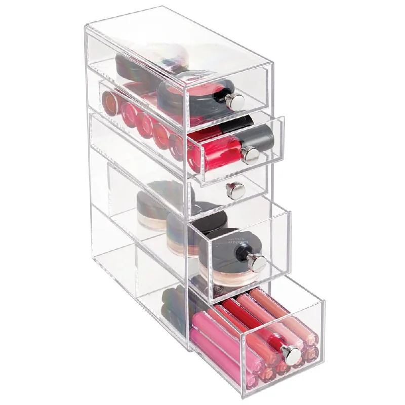 iDesign Drawers Tower - 5 Drawer in Clear