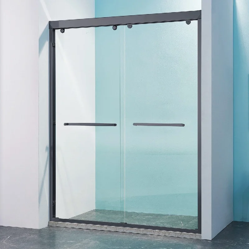 48"/60" x 75" Double Sliding Frame Shower Door