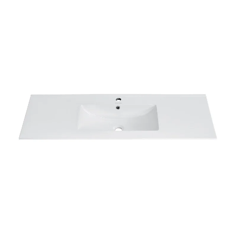 48 Ceramic Vanity Sink Top - 48"