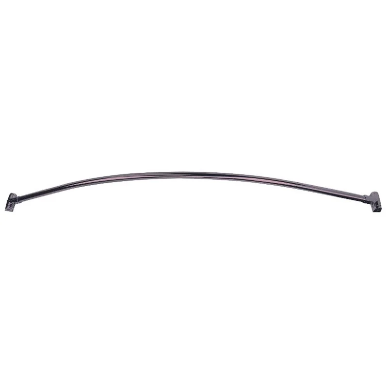 5' Curved Shower Rod in Oil Rubbed Bronze finish - Oil Rubbed Bronze finish