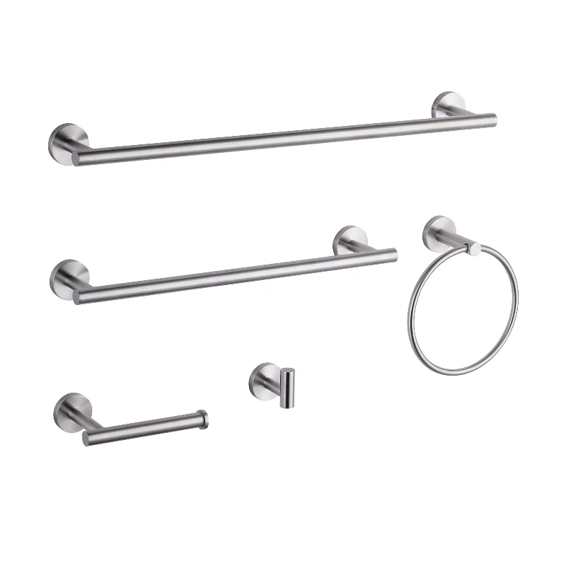 6-Piece Bath Hardware Set with Mounting Hardware