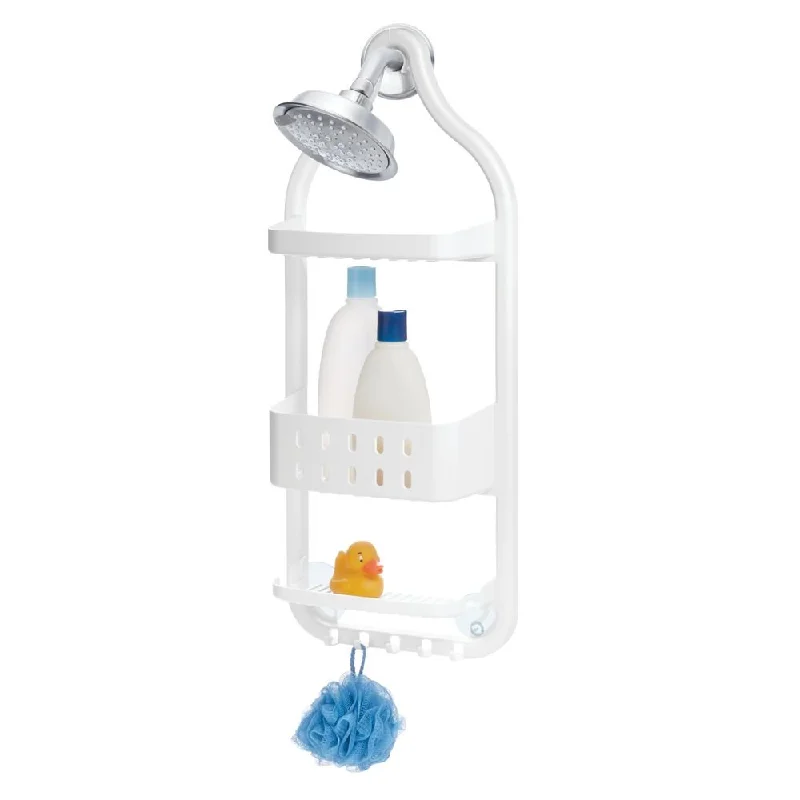 iDesign Cade Shower Caddy in White