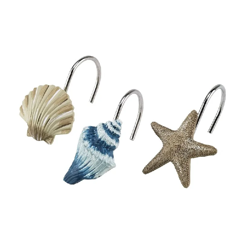 Avanti Blue Lagoon Shower Hooks - Multicolor