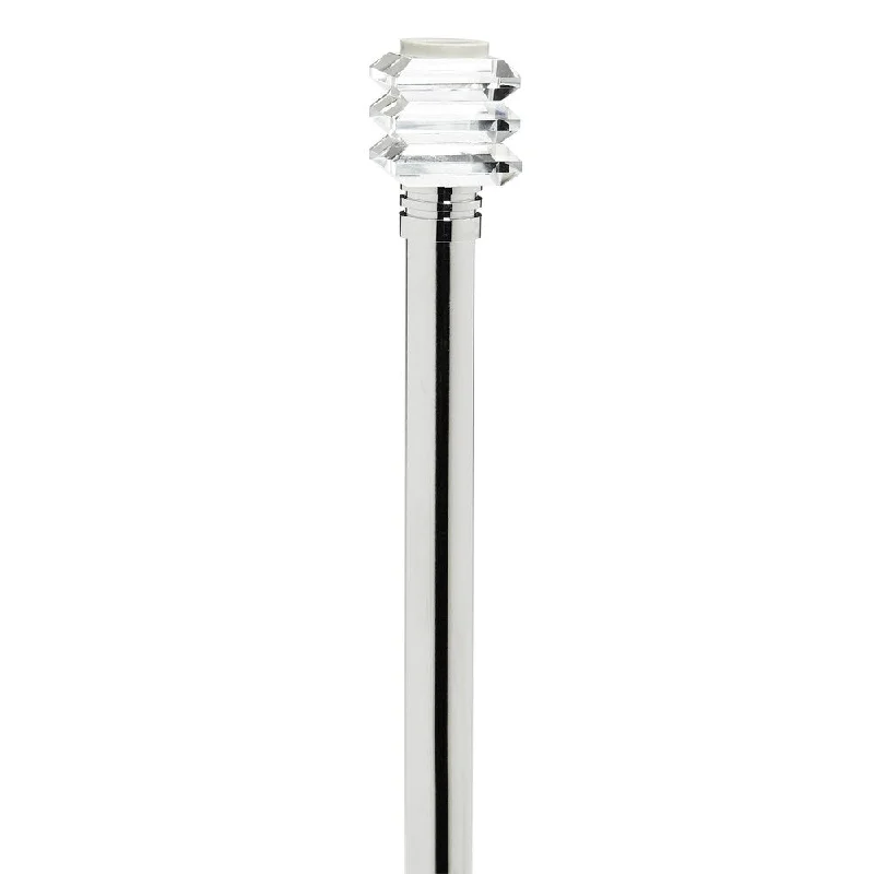 Bath Bliss Crystal Palace Tension Shower Rod