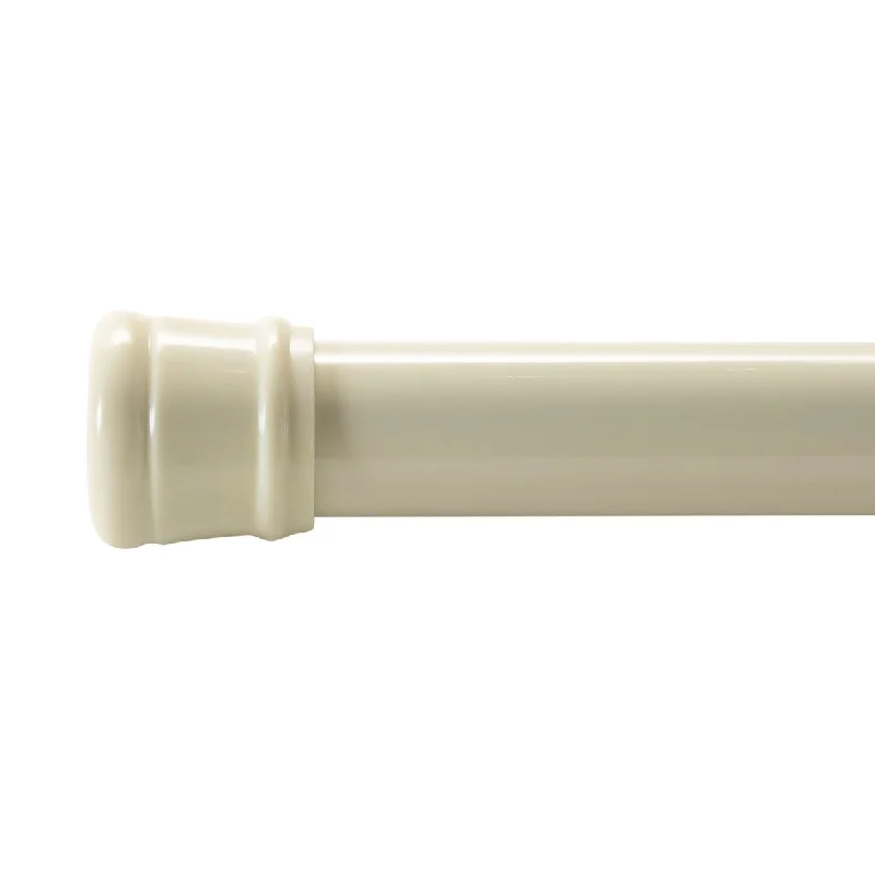 Bath Bliss Tension Shower Rod in Beige - Brown