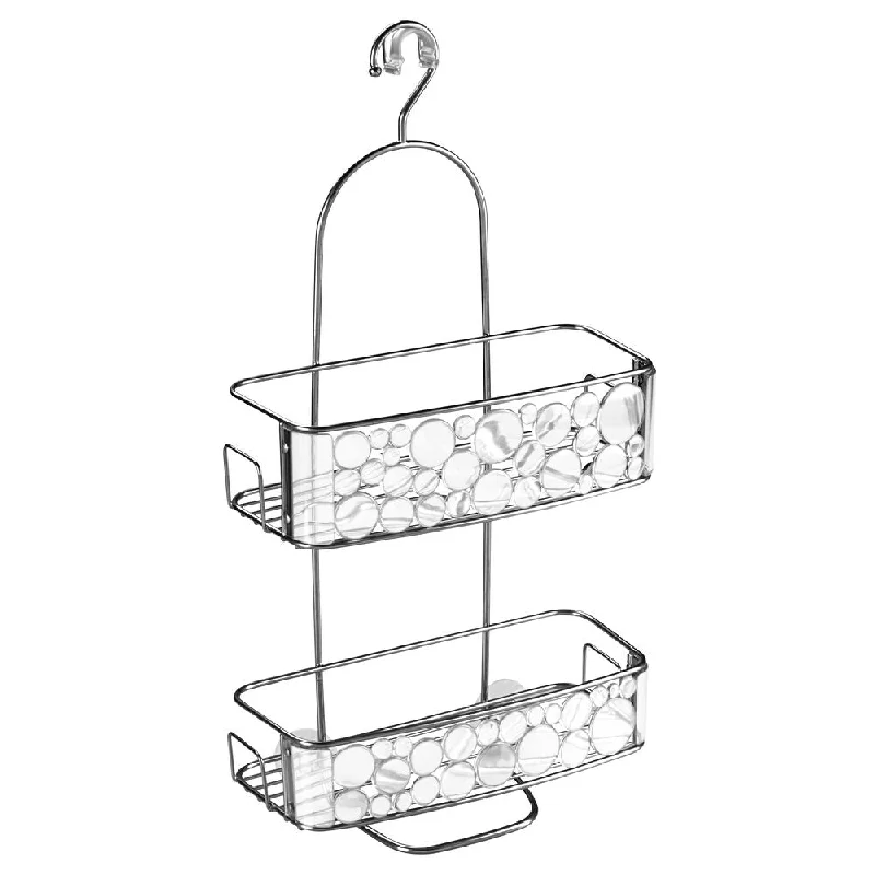 Bubbli Shower Caddy Clear Silver