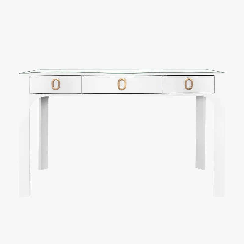 Castella White Desk