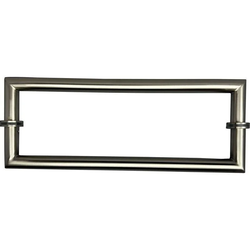 CEL 18"x 18" Mitered Corner Back to Back Shower Door Pull Handles Or Towel Bar - 18" x 18"