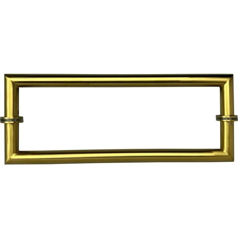 CEL 24"x 24" Mitered Corner Back to Back Shower Door Pull Handles or Towel Bar - 24" x 24"