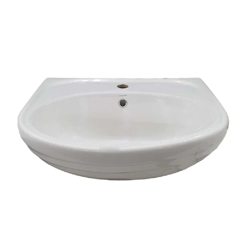 Claytan Fiona Semi Recessed Basin 1TH 545 x 445mm