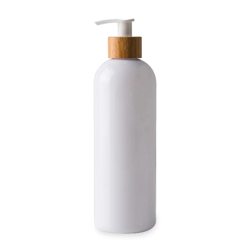 White Plastic Pump Bottle - 500ml