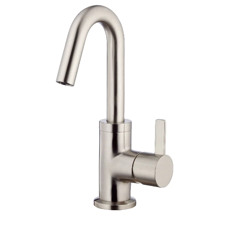 Danze Amalfi Brushed Nickel Single Handle Bathroom Centerset Faucet w/Drain