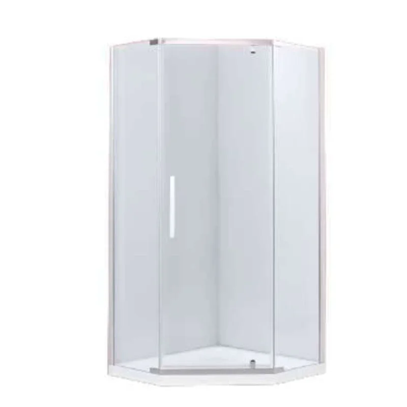 Decobay Shower Enclosure Hexagon Shower Tray 900 x 900 x 1850mm