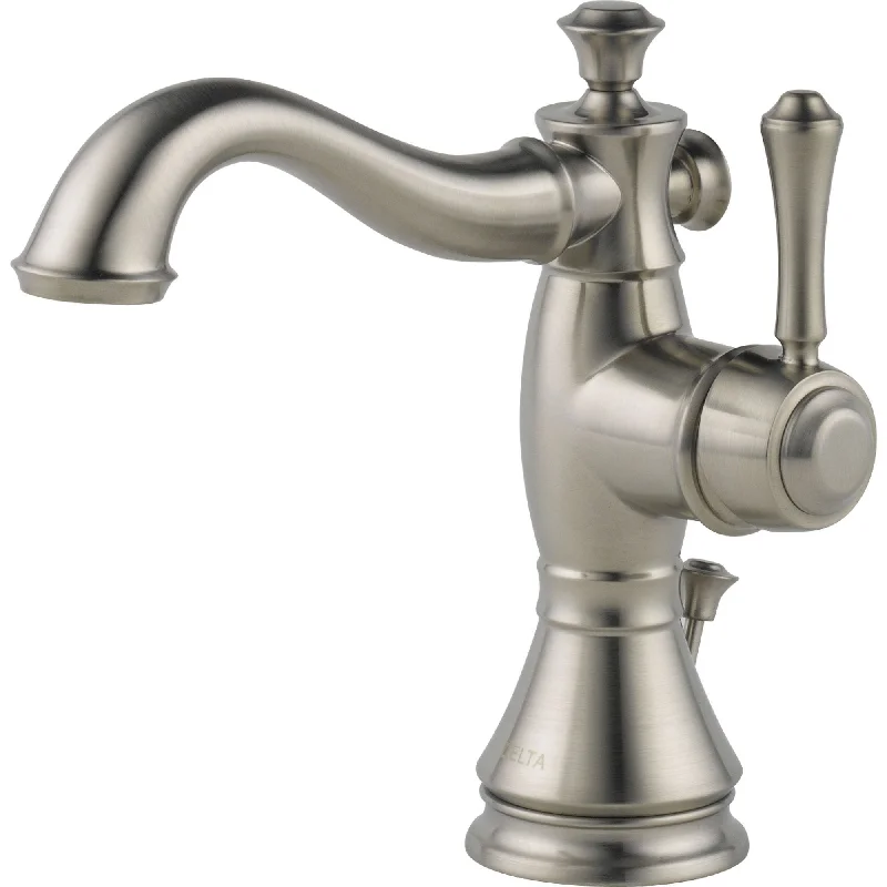 Delta Cassidy Single-Hole 1-Handle Stainless Steel Finish Bathroom Faucet 579532