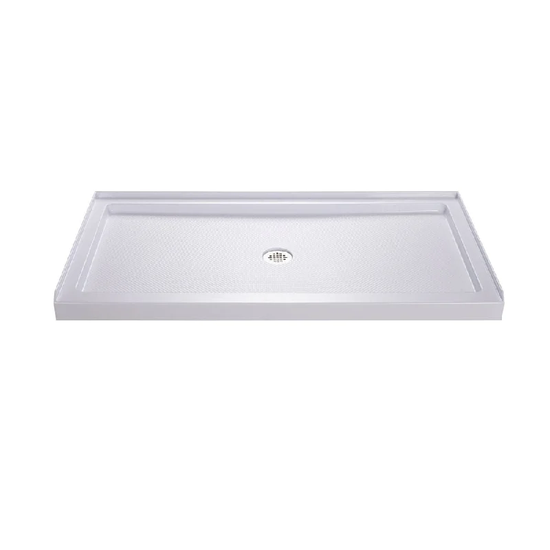 DreamLine SlimLine 32 in. D x 60 in. W x 2 3/4 in. H Single Threshold Shower Base - 32" x 60"