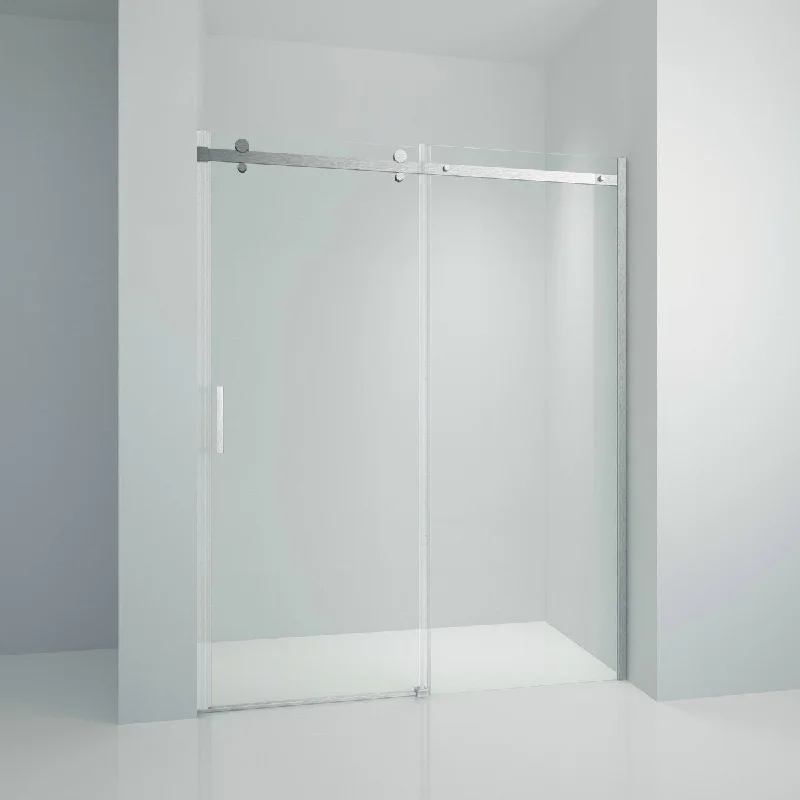 EPOWP Frameless Bypass Sliding Shower Door