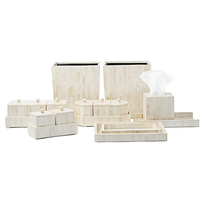 Gaya Vertical Bone Bathroom Accessories