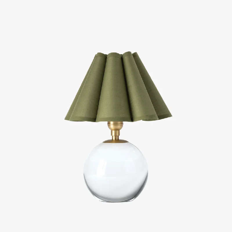 Giorgio Mini Lamp with Green Shade