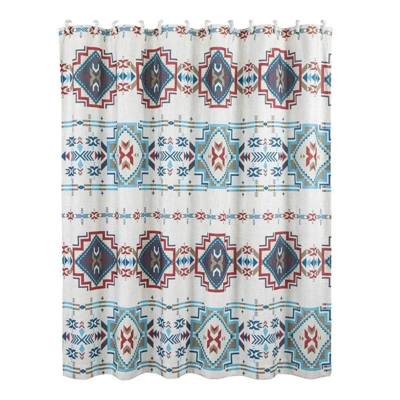 Happy Canyon Southwestern Shower Curtain