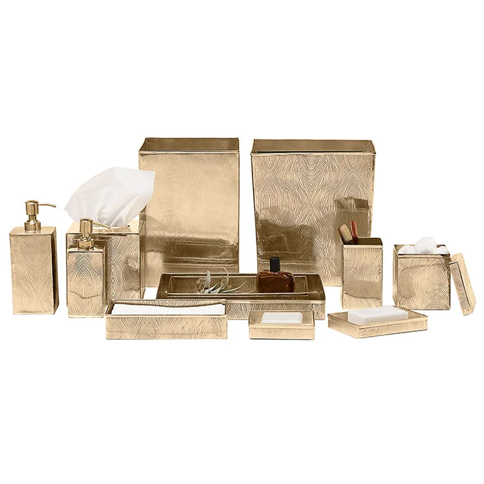 Humbolt Metal Bath Accessories (Shiny Brass)