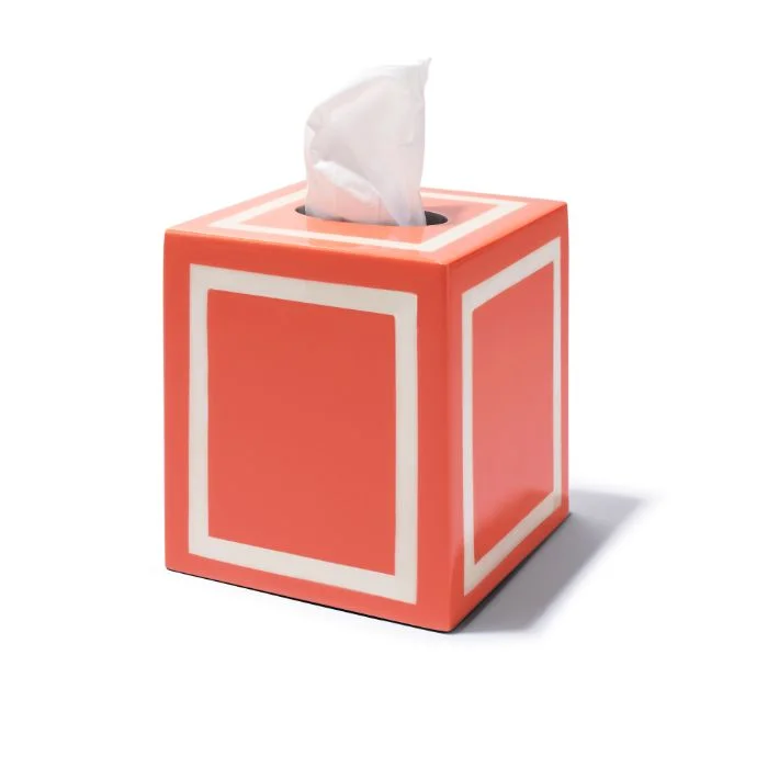 Ladorada Coral Tissue Box Cover