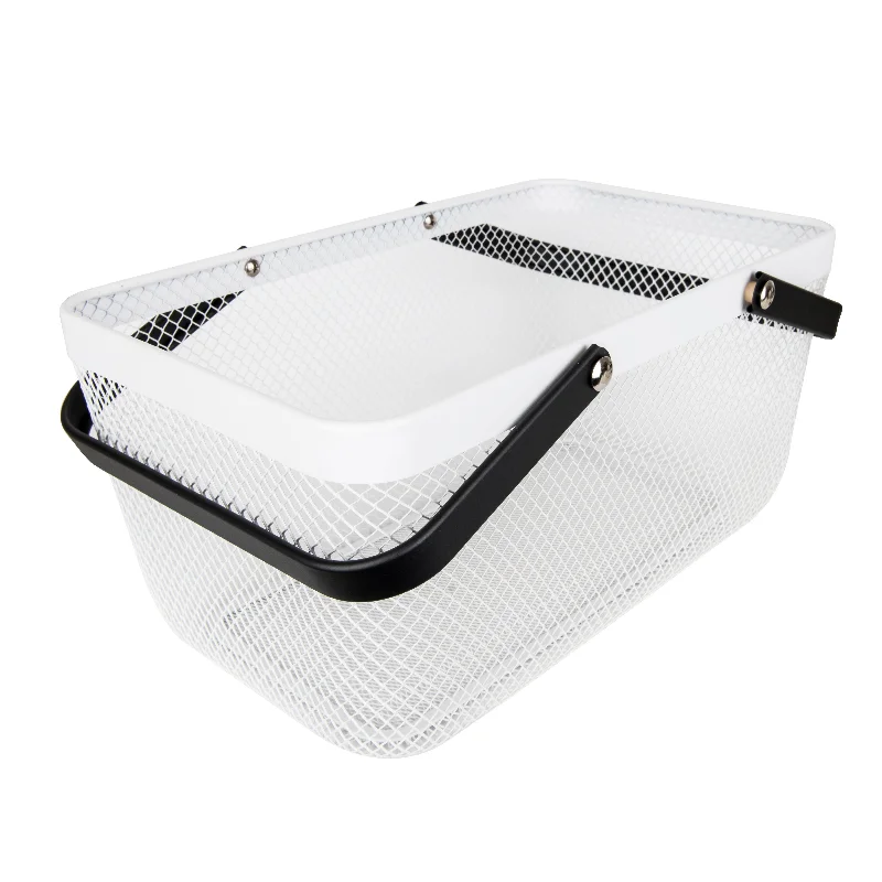 White Large Handy Storage Basket