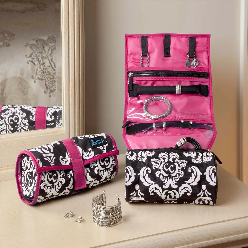 On A Roll - Damask with Pink