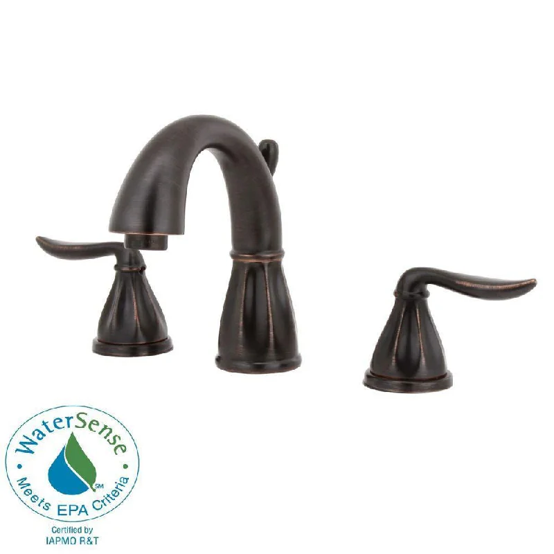 Price Pfister Sedona 8 inch Widespread 2-Handle Bathroom Faucet in Tuscan Bronze 473299