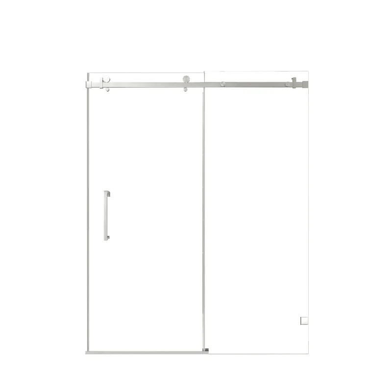 PROOX Frameless Shower Door Single Sliding Door