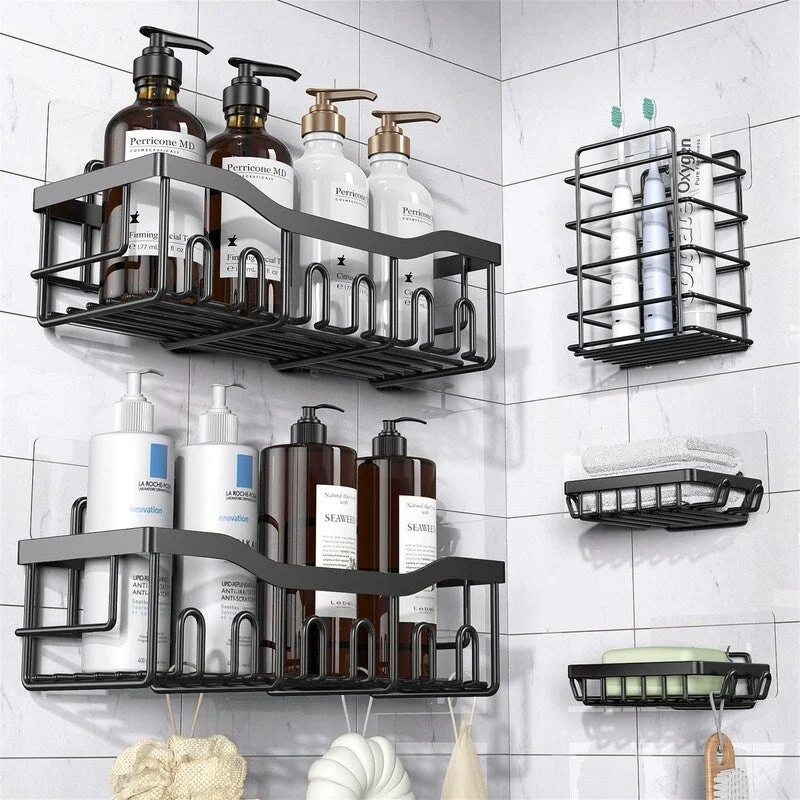 Shower Caddy 5 Pack - 12.72"D x 5.5"W x 4.13"H