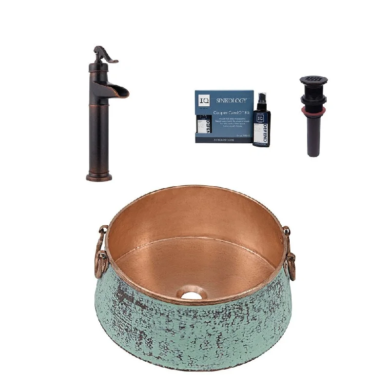 Sinkology Nobel All-in-One Sink and Ashfield Faucet Kit