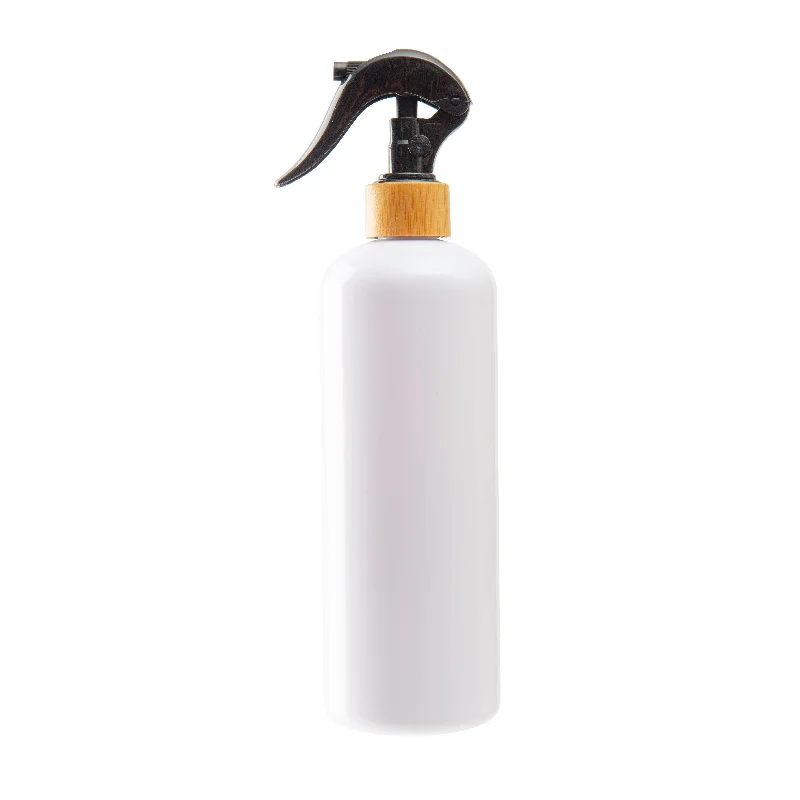 White Bottle with Black Spray - 500ml