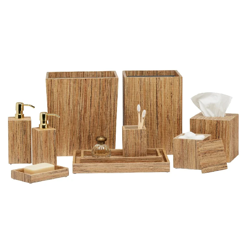 Sumter Natural Hemp Bathroom Accessories