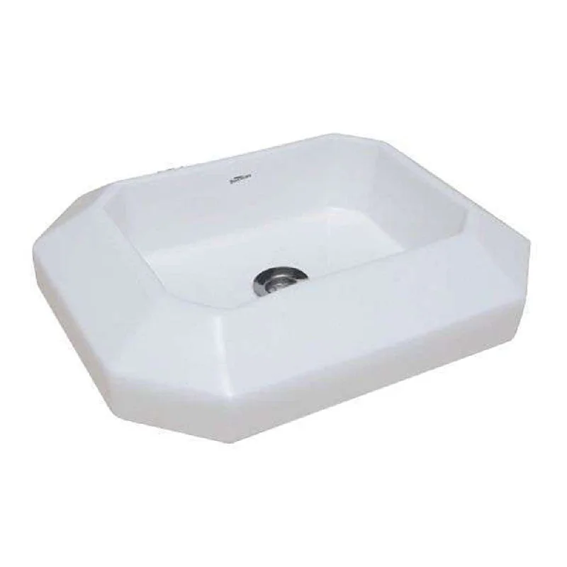 Swede Table Top Basin Diamond 510 x 400 x 130mm