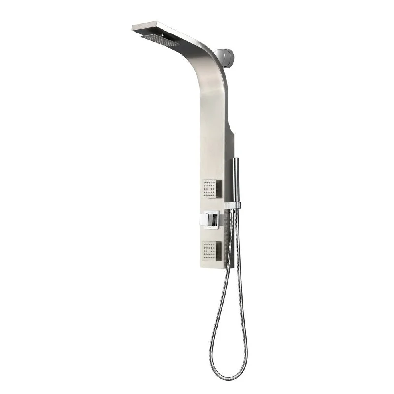 Valore Effusion Easy Install Shower Panel - Silver