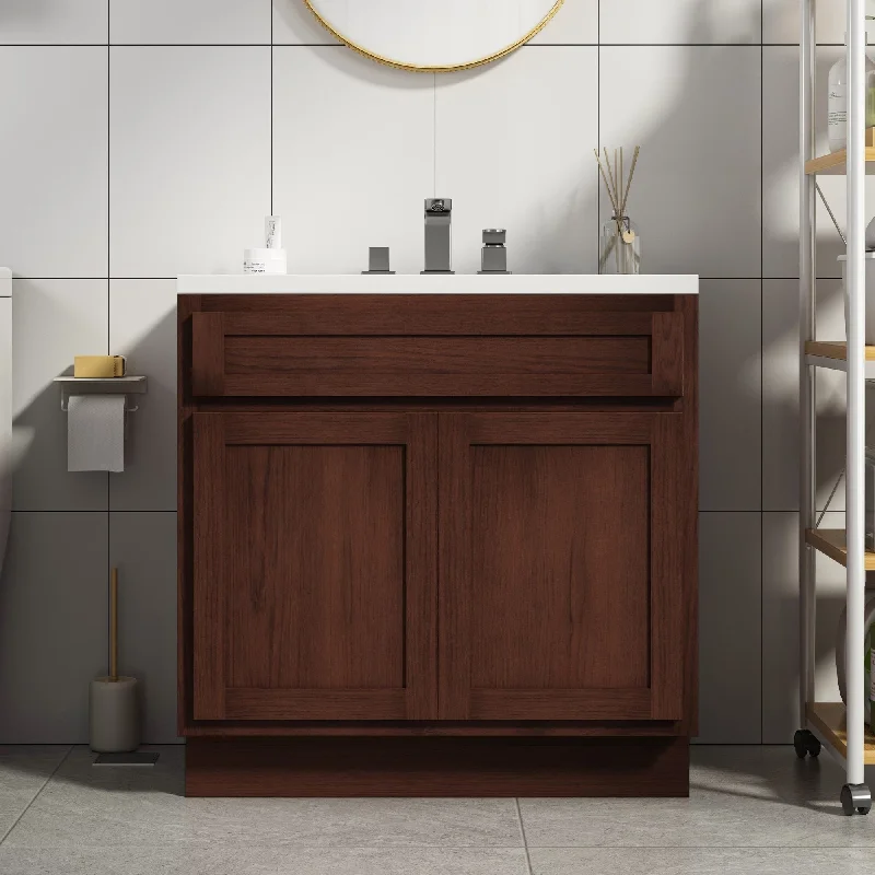 Vanity Art 36 Inch Single Sink Bathroom Vanity Cabinet